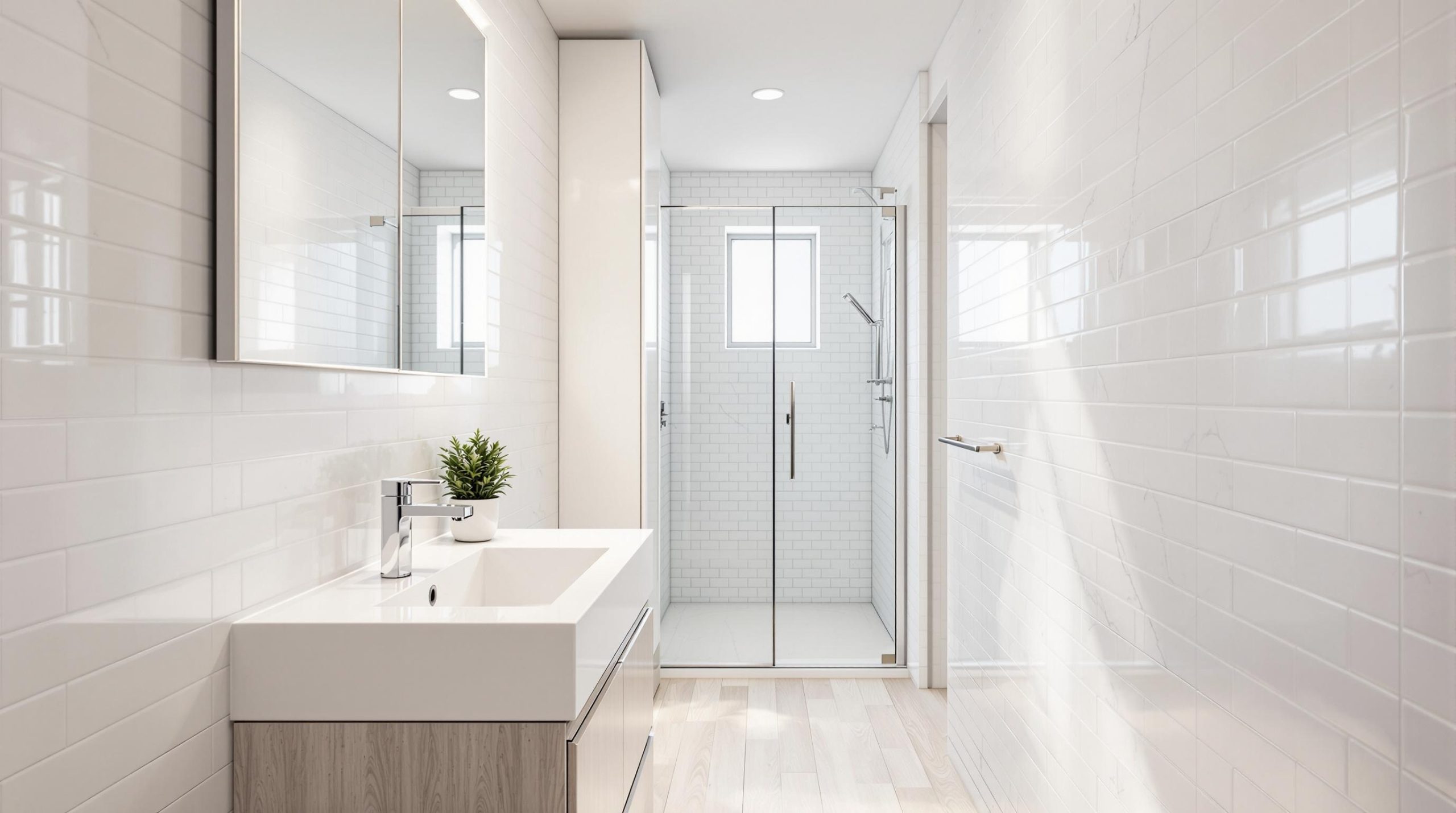Aménager une salle de bain étroite en longueur : Conseils et astuces - destination-evasion