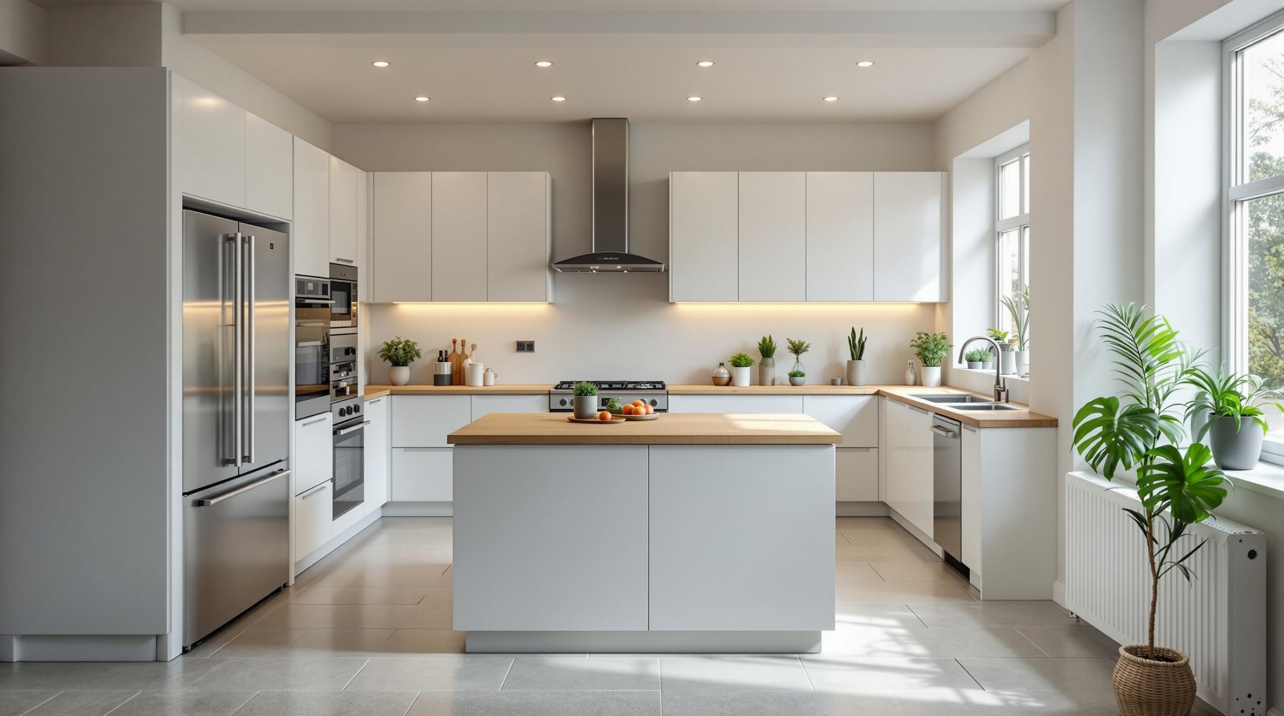 Comment aménager une cuisine en U efficacement - destination-evasion